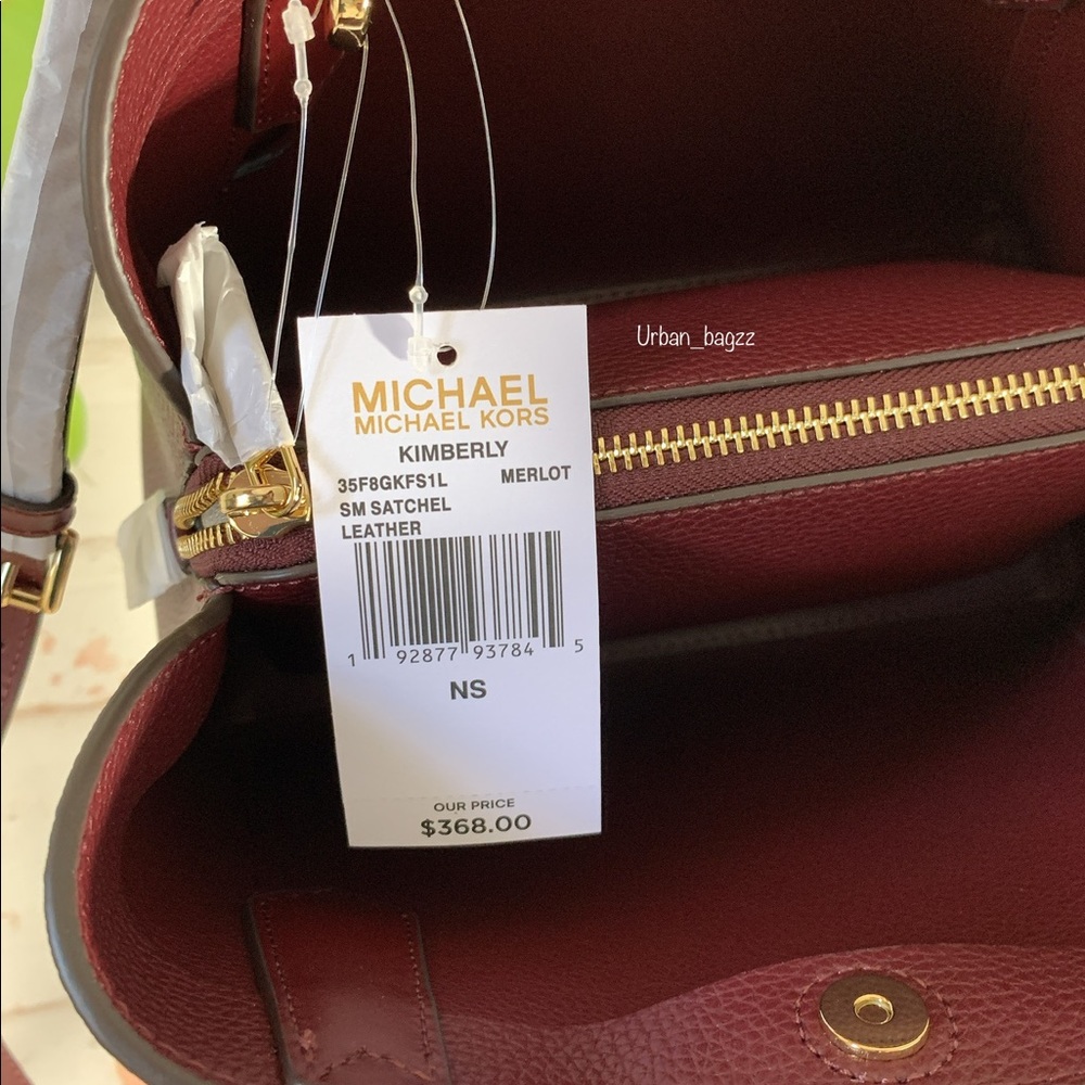 Michael Kors Kimberly Small Satchel - Picture 8 of 8